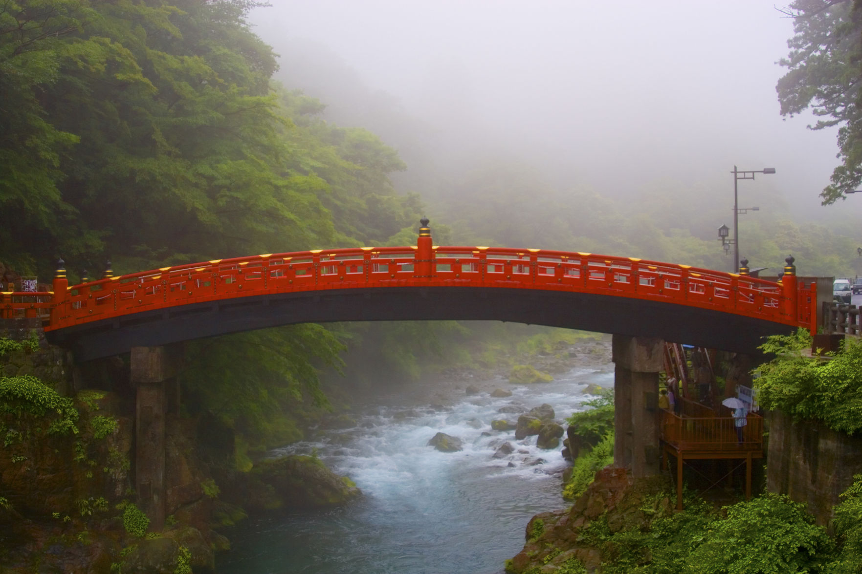 Shinkyo Bridge, Nikko, Japan